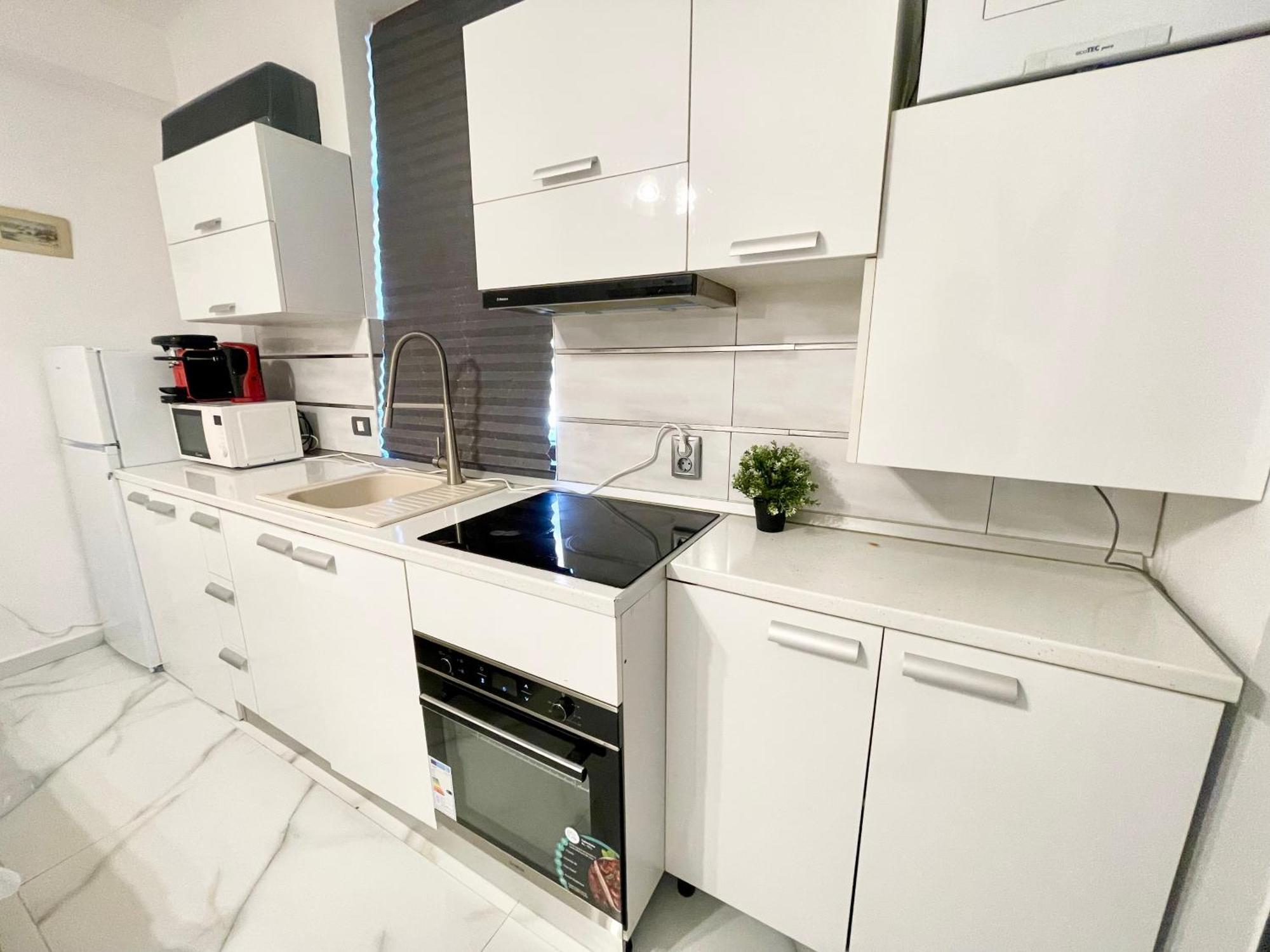 White 2 Appartement Boekarest Buitenkant foto